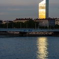 Lyon Part Dieu from the Rhône