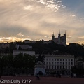 Lyon skyline, from Place Bellecour