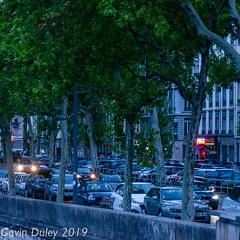 Quai du Dr Gailleton, evening, Lyon