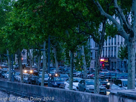 Quai du Dr Gailleton, evening, Lyon