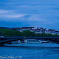 The Rhône, evening, Lyon