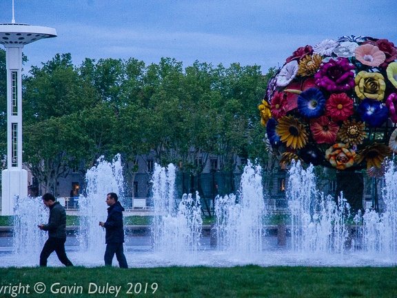Quai du Dr Gailleton, evening, Lyon