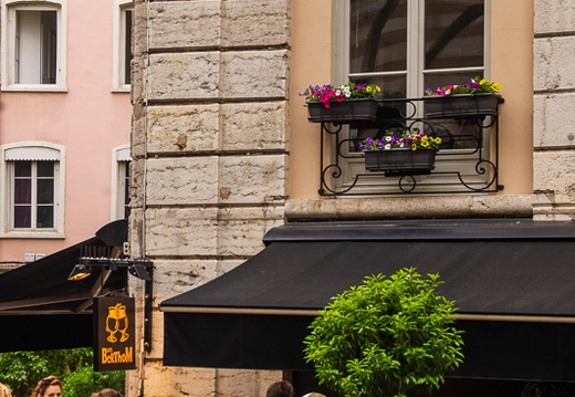 Café scene, Vieux Lyon
