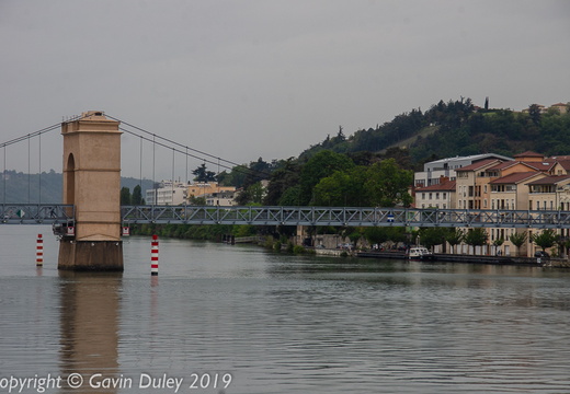 The River Rhône, Vienne