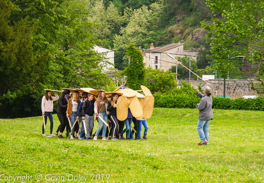The Roman army on manoeuvres, MUSÉE Gallo-Romain St Romain en Gal