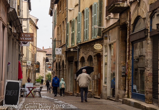 Medieval street, Vienne
