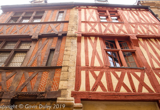 Half-timbered houses, Centre-ville de Dijon