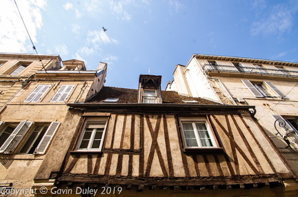 Half-timbered house, Centre-ville de Dijon