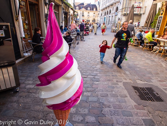 Street scene, Centre ville, Dijon