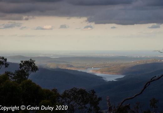 Hinze Dam from Binna Burra, Lamington National Park