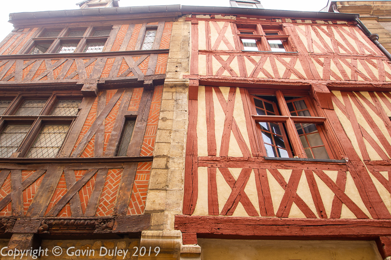 Half-timbered houses, Centre-ville de Dijon